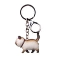 thumbnail image 3 of MANYUN 1PC Cute Cartoon Pendant Key Rings Kitten Key Jewelry Keychains Head Fashion X7K3 Shake Car Gift Chain Bag H0D5, 3 of 8