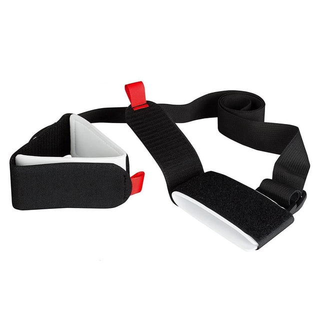 SharkTRUE Adjustable Nylon Ski Straps: Secure, Durable & Easy-to-Use for All Skill Level