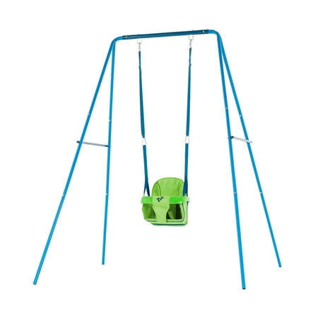 UPC: 5021854105098 | TP Toys Small-to-Tall Toddler Swingset with Expandable Frame Baby Safety Seat and Classic Kids Seat