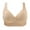 Khaki, variant on DPTALR Womens Dailywear Bars Comfortable Lace Breathable Bra Underwear No Rims