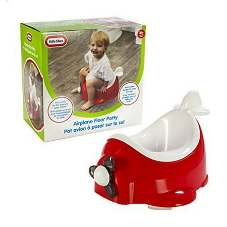 Little Tikes Airplane Potty Seat – Portable – Easy Cleaning – Red – For 18 Months and Up – 13.9 Inches Tall x 9.9 Inches Wide x 8 Inches
