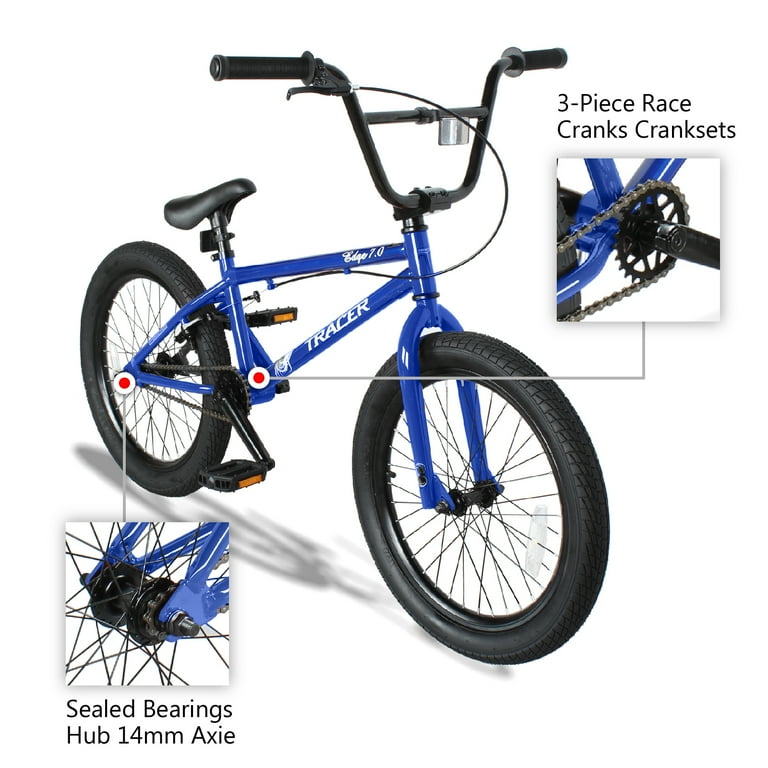 Tracer 2023 Edge Blue 7.0 20 inch BMX Bike Freestyle Bicycle Tracer 2023 Edge Blue 7.0 20 inch BMX Bike Freestyle Bicycle