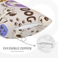 thumbnail image 3 of Xecao Dog Doing Yoga for Decorative Throw Pillow Case for Couch,Sofa or Bed Set,Pillow Cover for Sofa Home Decor Ideal Gift-20"x30", 3 of 6