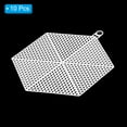 thumbnail image 3 of Uxcell Plastic Mesh Canvas Sheets 5.97" Cross Needlework Blank Yarn Crafting Hexagon Shape 10Pcs, 3 of 5