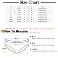 thumbnail image 3 of Matoen Women’s Underwear Cotton Panties for Women, Soft Ladies Lace Trim Underwear High Waisted Briefs, 3 of 6