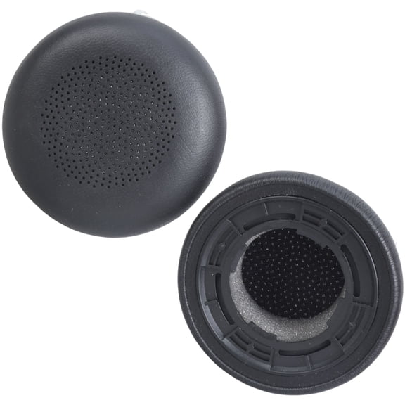 1Pair Earpads Leather Ear Pad Ears Cushions Cover Memory Foam Earmuffs for WH64 YHS36 WH62 WH66 Headsets