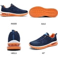 thumbnail image 3 of AOV Mens Athletic Running Shoes Lightweight Sport Sneakers Gym Jogging Tennis Red US 12.5, 3 of 6