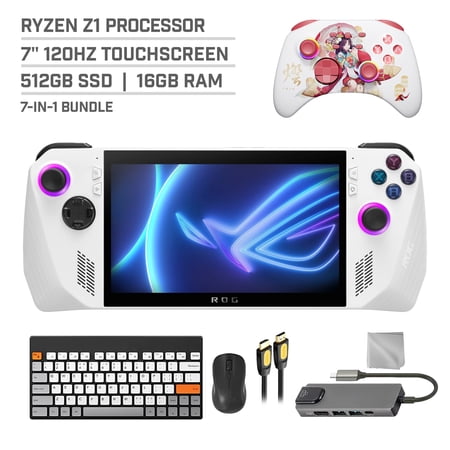 ASUS ROG Ally 7" Handheld Video Game with Keyboard and Mouse