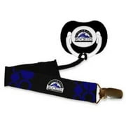 MLB Baseball Baby Infant Pacifier with Clip Set - Pick Team!