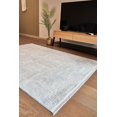thumbnail image 2 of Uxue Absract Soyut Viscose Area Rugs for Living Room Jacquard Textured Modern Rugs Soft Geometric Rug for Bedroom Mid Century Washable Rug Non-Slip Bohemian Perfect for Dining Room Office, 2 of 8
