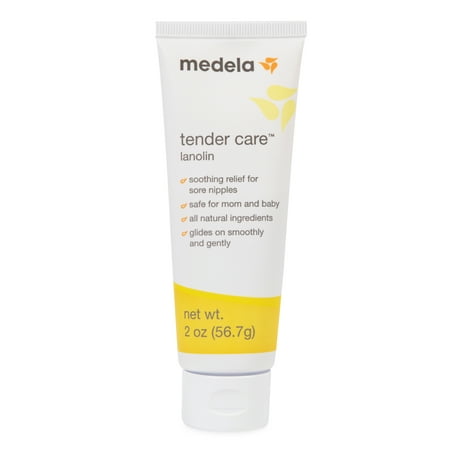 Medela Tender Care Lanolin - 2oz Tube, Soothing Nipple Cream