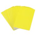 thumbnail image 1 of 20 Pack Blank Cards, Inkjet Plastic ID Card Printable Business Cards, Waterproof Double Sided Printing Glossy Yellow, 1 of 7