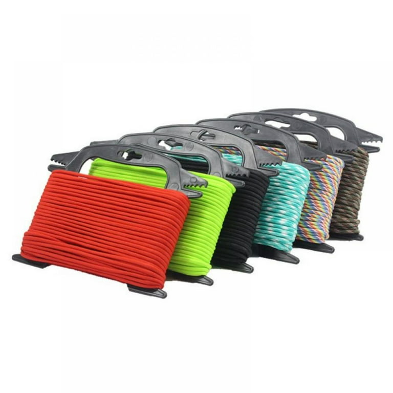5PCS Line Winder Rope and Cord Organizer Paracord Spool Parachute Line Reel  Outdoor Survival Tool Paracord Winder Fishing Line Cable Bobbins Prevents  Tangles Knots Recoils and Kinks 