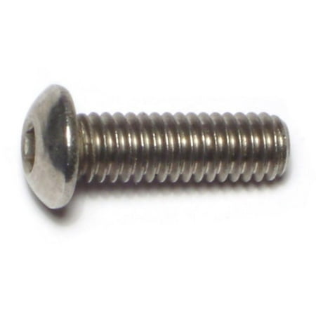 

5/16 -18 x 1 18-8 Stainless Button Head Socket Cap Screws (10 pcs.)