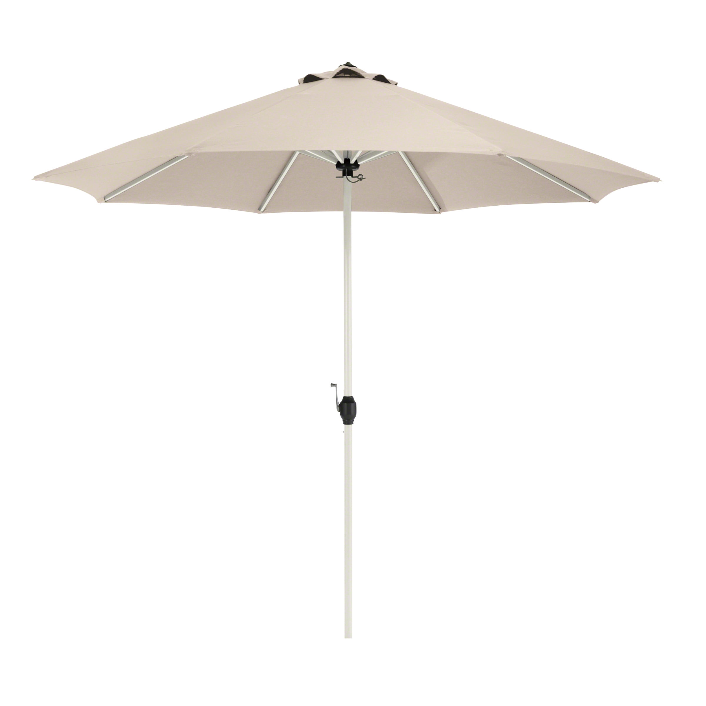 Classic Accessories Montlake Fadesafe 9' Round Aluminum Patio Umbrella, Antique Beige Walmart
