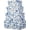 Blue and White#170, variant on Decorative Storage Boxes with Lids 4 Pack, Blue and White Chinoiserie Floral Nesting Photo Boxes, Stackable Keepsake Organizers for Home Bedroom Office