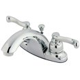 thumbnail image 1 of Kingston Brass KB7641FL Robinet de Toilette 4 Po avec Poignée Pop-Up & Métal Chromé, 1 of 1