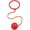 Red, variant on Ankle Hopping Ball Toy, Active Jumping Ring for Physical Coordination, Outdoor Indoor Fitness Game for Youngsters