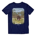thumbnail image 2 of Disney Pixar Hoppers Greeting From The Pond Men's T Shirt (Navy, S-3XL), 2 of 4