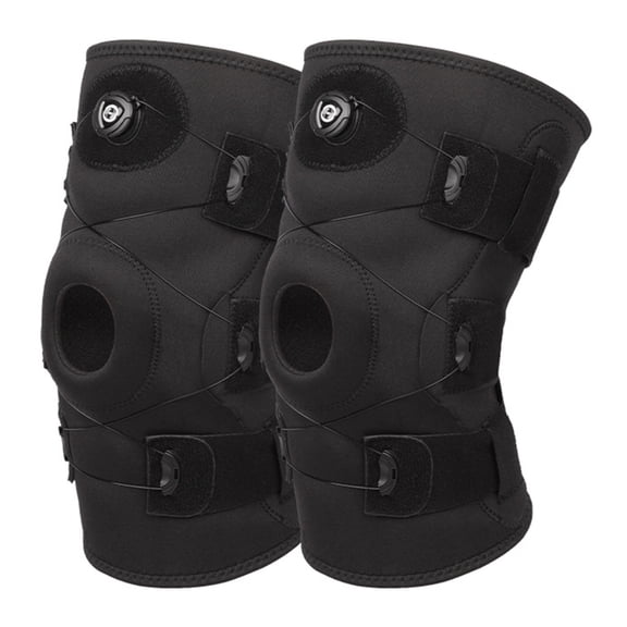 Adjustable Knob Knee Brace Support With Breathable Neoprene For Sports Injury Prevention & Joint Protecting