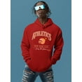 thumbnail image 2 of Nyc Athletics Varsity Style Hoodie Men -Image by Shutterstock, Male Medium, 2 of 4