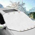thumbnail image 1 of Winter Car Windshield Cover, Windshield Cover Sunshade, Ice Protection, Tarpaulin Cover, A, 1 of 5