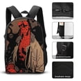 thumbnail image 3 of Hellboy Blood and Iron Backpack Study Smart System Organized Bookbag with Brain Food Lunch Kit, 3 of 5
