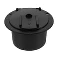 thumbnail image 1 of KAKOWELY 1 Set Of Black Wire Round Storage Box For Rvs Yachts Cable Management Hatch Rv Cable Connection Box Rv Cable Hatch Round Electric Cable Hatch,4.45X"X4.45"X2.87", 1 of 5