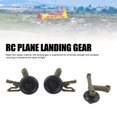 thumbnail image 3 of Tren De Aterrizaje De Avión RC, 3 Piezas De Larga Duración Mejora El Rendimiento Del Vuelo Plástico De Alta Dureza Fácil De Reemplazar Tren De Aterrizaje De Helicóptero RC, 3 of 7