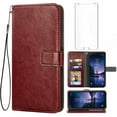 thumbnail image 1 of Mobile Phone Cover for Samsung S8 Active, Cover Premium Pu Leather Tpu Flip Cover Magnetic Closure Card Compartment Stand Function Wallet with Lanyard Protective Cover, 1 of 7