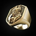 thumbnail image 5 of MayiaHey Anubis Ring, Gothic Wolf Head Ring for Men, Egyptian God Anubis Amulet Ring Norse Viking Wolf Animal Ring Anubis Wolf Jewelry, Hip Hop Anubis Wolf Ring Punk Wolf Shield Ring, 5 of 5
