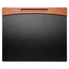 Wood & Faux Leather Desk Pad