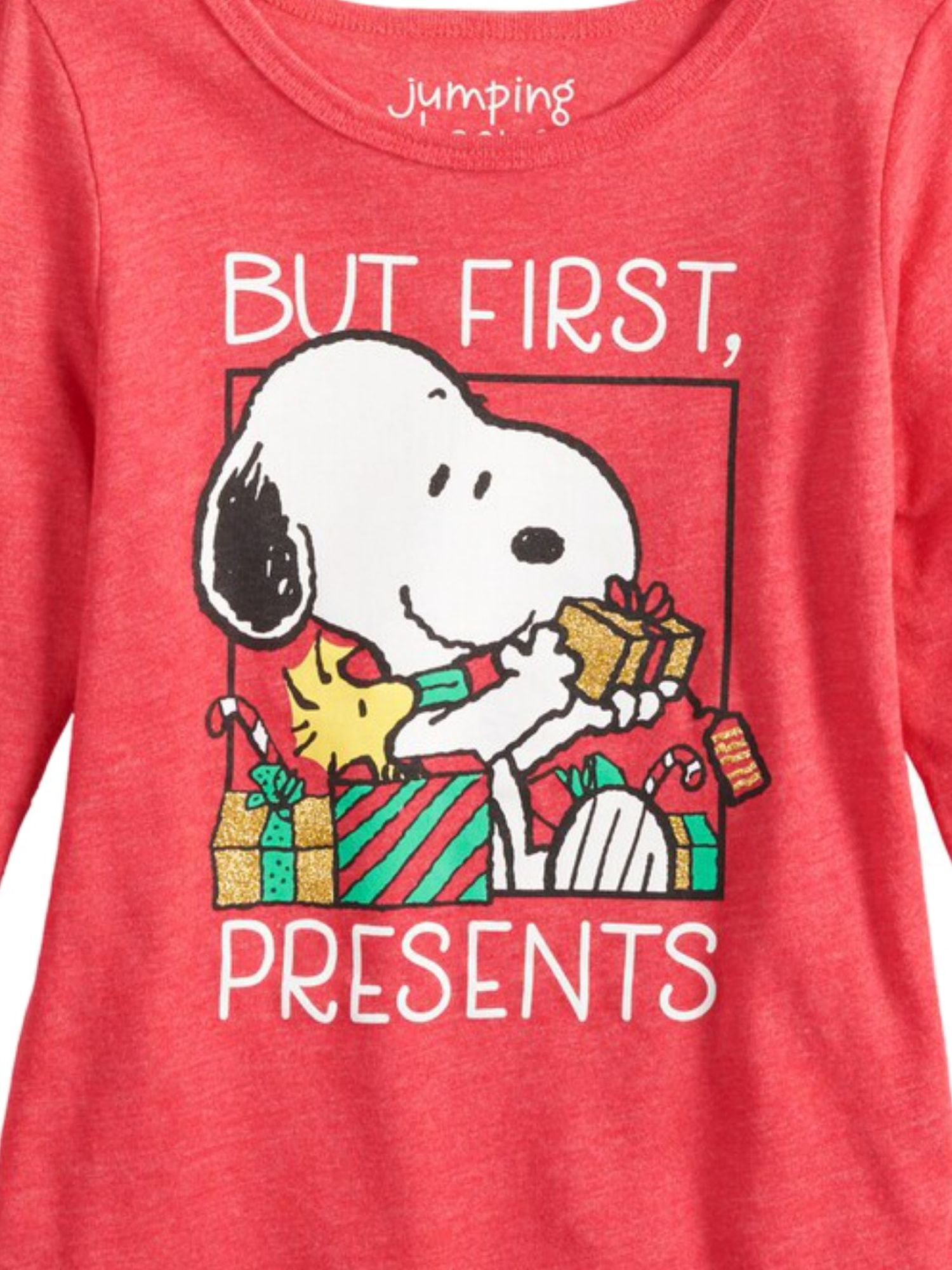 The Peanuts Snoopy And Woodstock Just A Girl Who Love Christmas And Love  Rams Shirt - Teespix - Store Fashion LLC