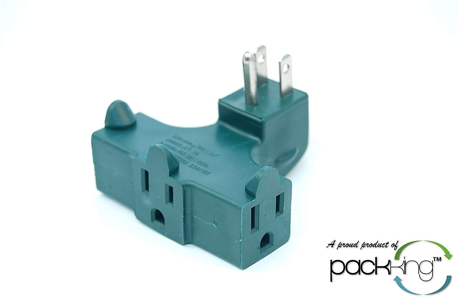 3OUTLET RIGHT ANGLE WALL OUTLET