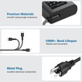 thumbnail image 3 of Cargador para laptop DJW de 65 W USB-C compatible con HP, 3 of 7
