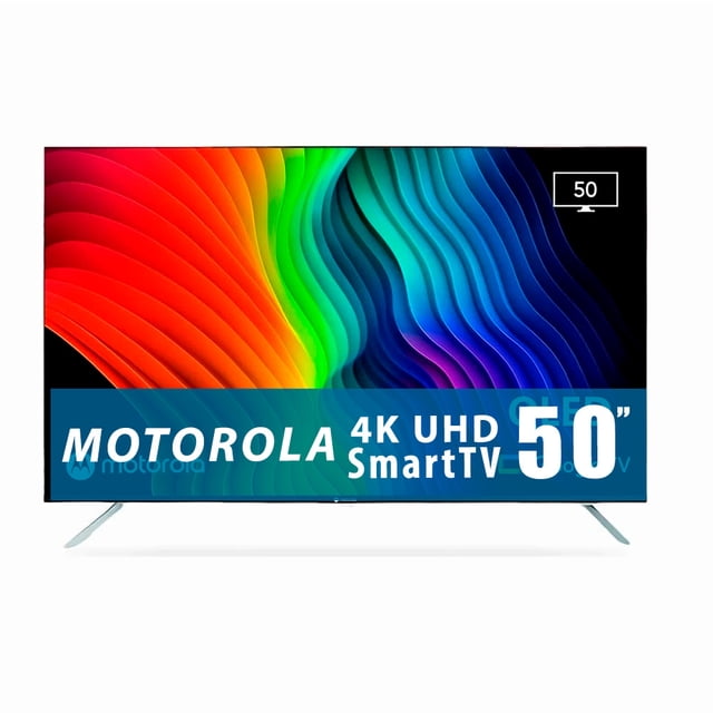 TV Motorola 50 Pulgadas QLED 4K Google Smart