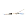 thumbnail image 3 of Time and Tru Goldtone Multicolored Bead Initial "K" Necklace, 3 of 6