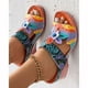 thumbnail image 5 of Amzcrzy Zapatos de mujer,Zapatos de mujer,Zapatillas de mujer, Sandalias ortopédicas antideslizantes de moda bohemia, zapatos de moda, pantuflas cómodas con soporte para el arco, sandalias sin cordon, 5 of 8