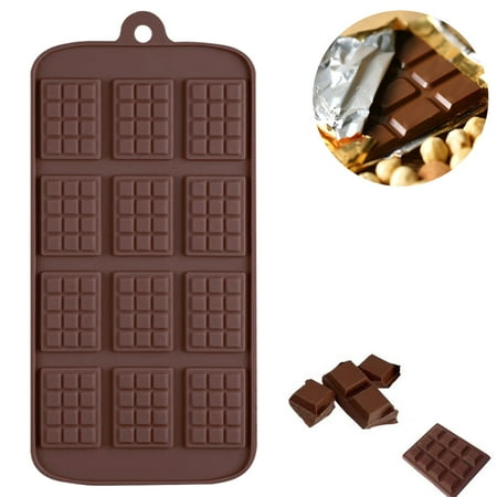 

Candy Chocolate Molds Silicone Non-stick- BPA Free Kitchen Rubber Tray For Ice Crayons Fat Bombs and Soap Molds