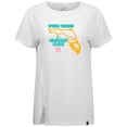 thumbnail image 2 of Women's Levelwear White Washington Nationals 2026 Spring Training Influx Ball Bold T-Shirt, 2 of 3