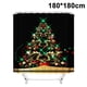 thumbnail image 1 of Juego de cortinas de ducha navideñas para baño con 12 ganchos, cortina de baño decorativa con muñeco de nieve, ducha de poliéster impermeable Adepaton 2034892-5, 1 of 9