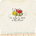 thumbnail image 4 of Inktastic Bee Future Big Sister Girls Toddler Dress, 4 of 5