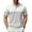 White (Black Stripes), variant on COOFANDY Men's Short Sleeve Polo Shirts Vintage Knitted Shirt Casual Button Down Golf Shirts