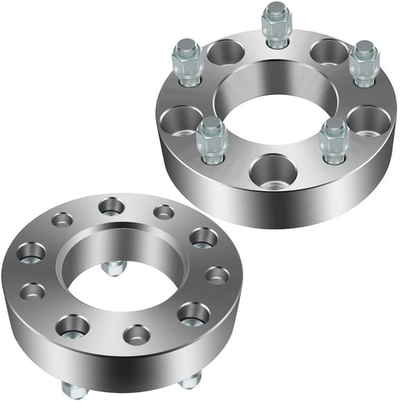 OCPTY Entretoises de Roue 5x135 à 5x135 Entretoises Forgées Réelles de 1,5 Pouce avec Filetage de 14x2 Alésage de Moyeu de 87.1mm Compatibles 1997-2003 pour F-150 1998-2002 pour Navigator 2 Pcs