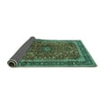 thumbnail image 2 of Ahgly Company Indoor Rectangle Persian Turquoise Blue Traditional Area Rugs, 4' x 6', 2 of 4
