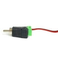 thumbnail image 2 of 10pcs of Speaker Wire Cable to Audio RCA Male Connector Jack NUK Adapter, 2 of 8