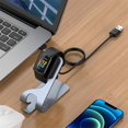 thumbnail image 4 of Base De Carga De Aleación De Aluminio Compatible Con El Cable De Carga Del Soporte De Metal Fitbit Charge5 matsuzay EL016840-02, 4 of 5
