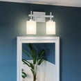 thumbnail image 6 of Wilburn 2-Light LED Bathroom Vanity Light in Brushed Nickel, 6 of 9