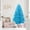 82.67in,Blue, variant on 7ft White Artificial Christmas Tree | Unlit Hinged Spruce with 1000 Branch Tips | Premium PVC Needles & Metal Stand | Easy Assembly Indoor Outdoor Holiday Decor
