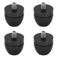 thumbnail image 4 of Audio Shock Absorption Pads, Easy To Install Lightweight Durable Speaker Isolation Stand Feet  For Sound  Gold,Black,Silver, 4 of 8